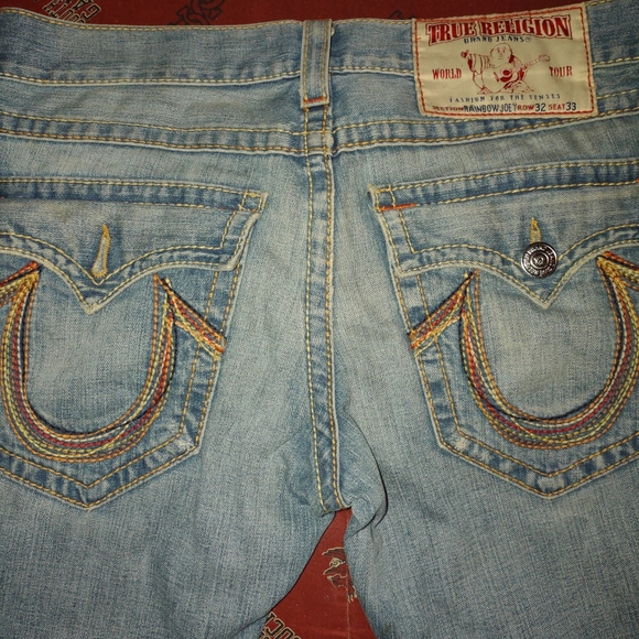 True Religion | Jeans | True Religion Rainbow Ricky | Poshmark